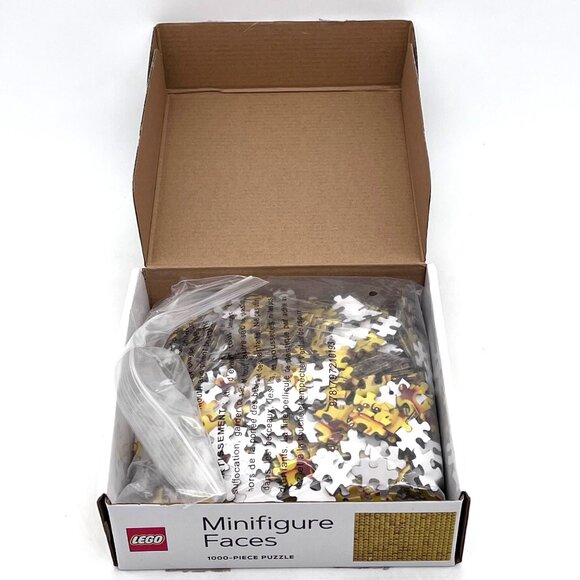 Lego Minifigure Faces 1000 Piece Puzzle Fun Challenge Hidden Side Ninjago 2021 - Picture 8 of 14